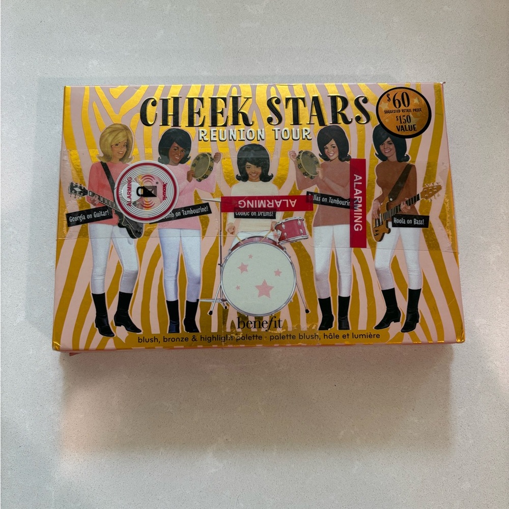 Benefit Cheek Stars Palette with Vibrant Design